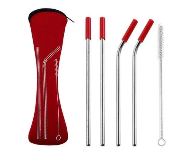 Color Set Stainless Steel Straw