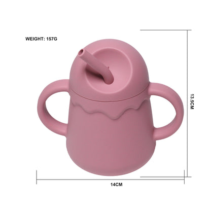 Silicone Children's Drink Learning Cup