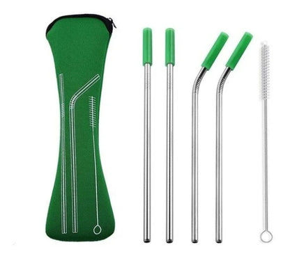 Color Set Stainless Steel Straw