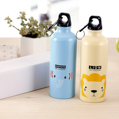 Stainless Steel Children's Water Cup Primary School Cute Water Bottle