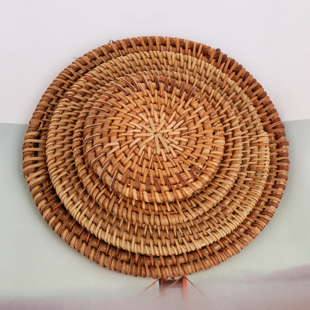 Handmade Rattan Coaster