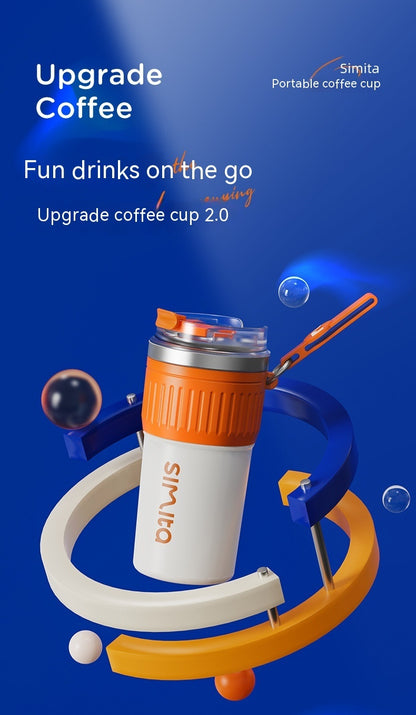 Portable Handle Coffee Cup