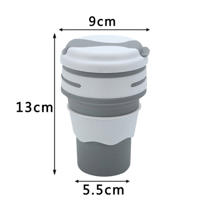 Travel Portable Silicone Folding Coffee Cup