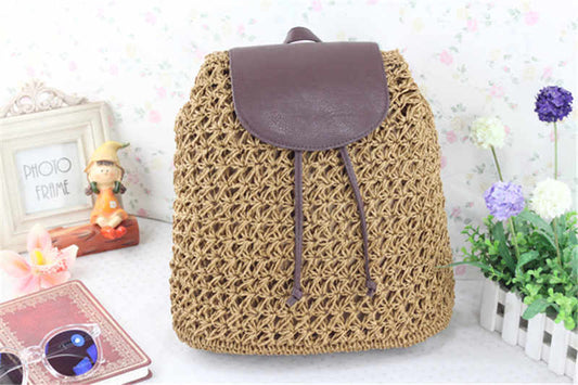 Straw Backpack