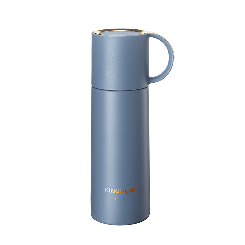 350ml Stainless Steel Insulated Water Bottle with Separate Cup