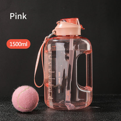 Straw Large Portable Travel Bottles For Training