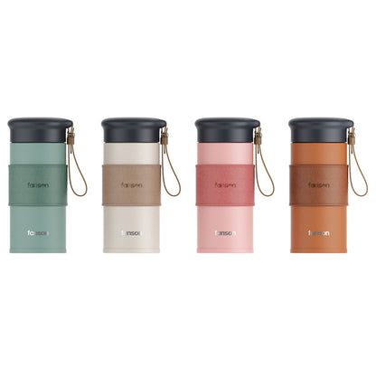 Business Leather Case Cup