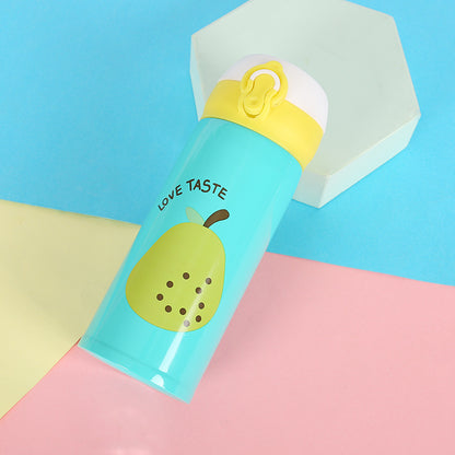 Cute Children's Fruit Printing Insulation Cup