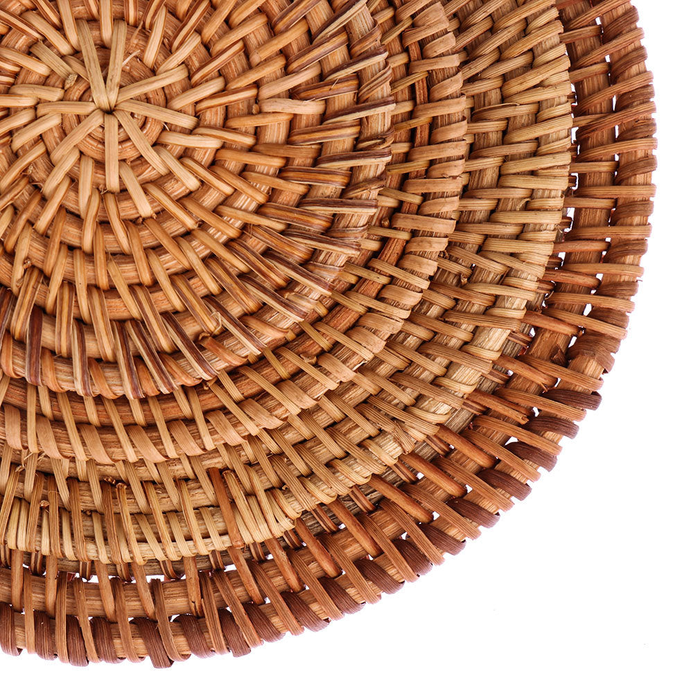 Handmade Rattan Coaster