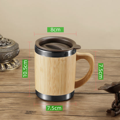 Bamboo Shell Insulation Water Cup