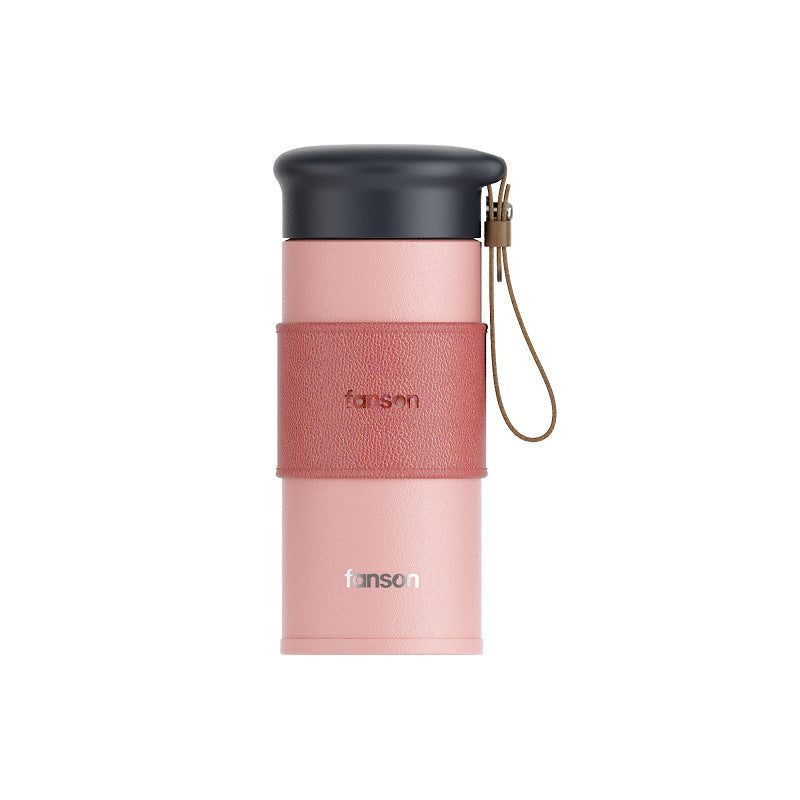 Business Leather Case Cup