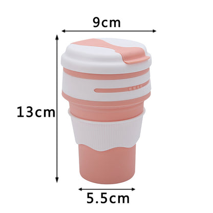 Travel Portable Silicone Folding Coffee Cup