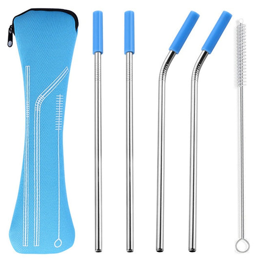 Color Set Stainless Steel Straw