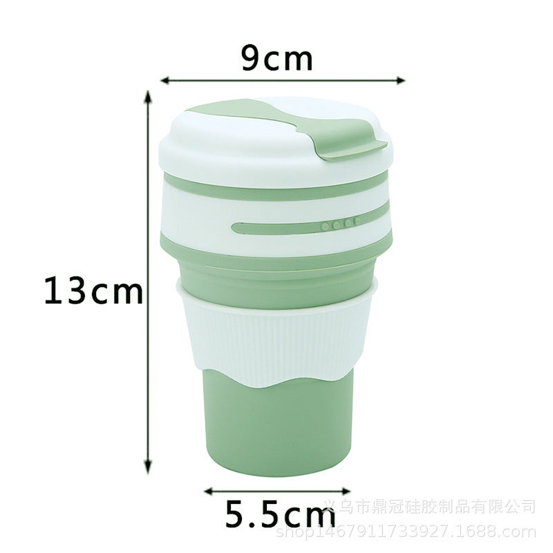 Travel Portable Silicone Folding Coffee Cup