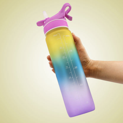 Sport Water Bottle With Spray