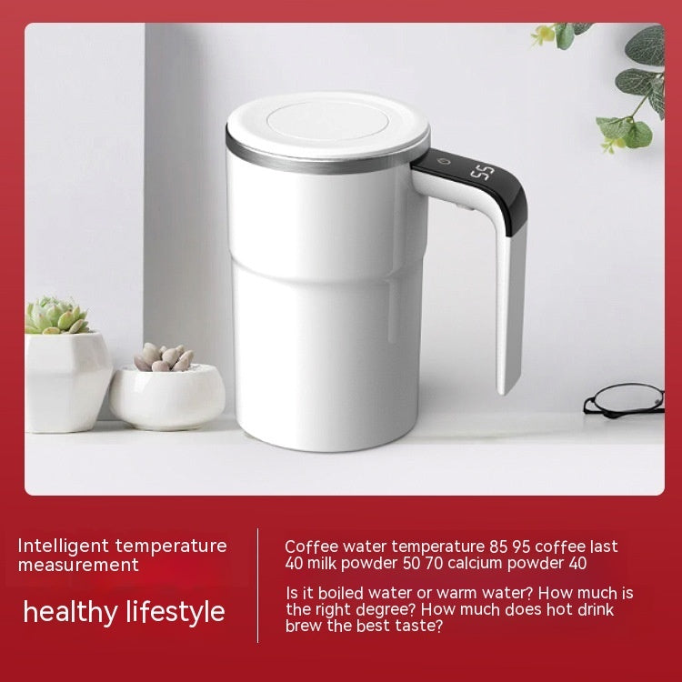 Automatic Magnetic Coffee Cup with Temperature Sensor