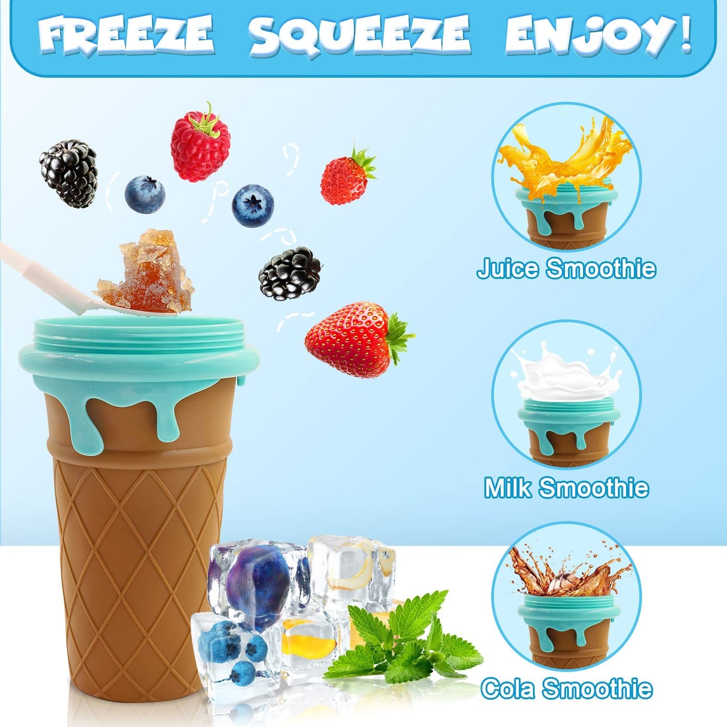 500ml Large Capacity Summer Slushy Cup