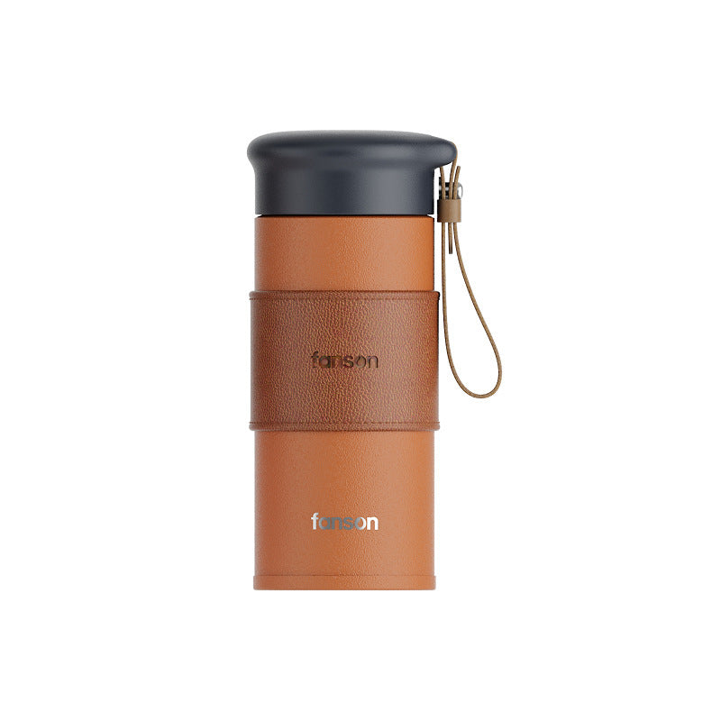 Business Leather Case Cup