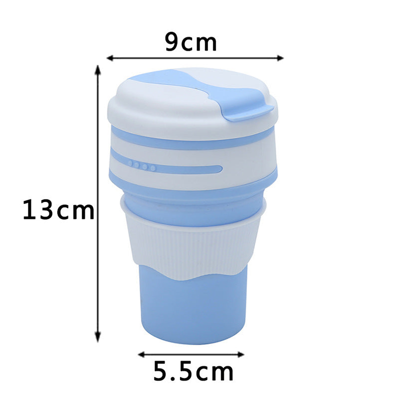 Travel Portable Silicone Folding Coffee Cup