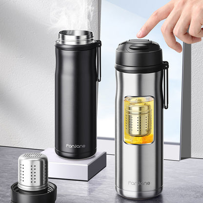 Magnetic Thermos Tea Separation