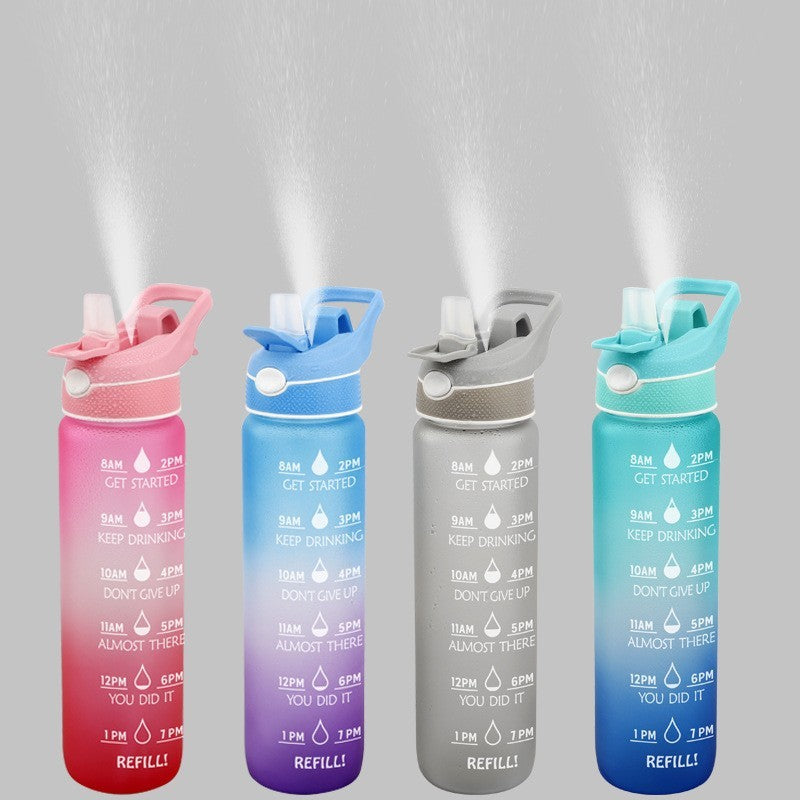 Sport Water Bottle With Spray