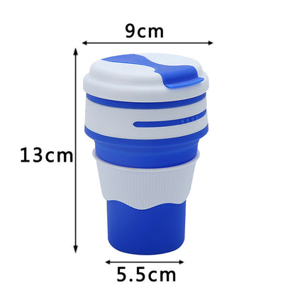 Travel Portable Silicone Folding Coffee Cup